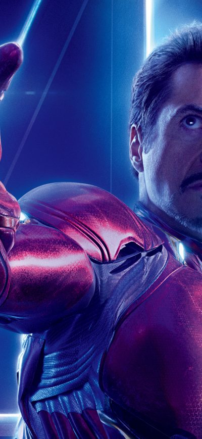 Fond d'écran iPhone Iron Man In Avengers Infinity War 8k Poster
