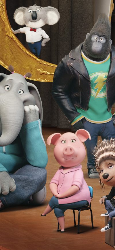 Fond d'écran iPhone Sing Animation 2016 Movie 4k
