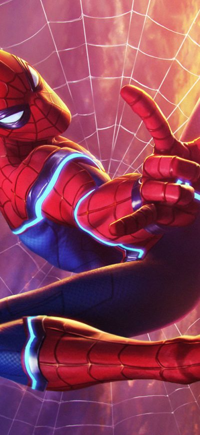 Fond d'écran iPhone Spiderman Marvel Contest Of Champions