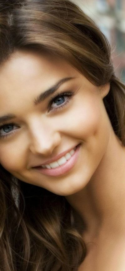 Fond d'écran iPhone Miranda Kerr Cute Dimple