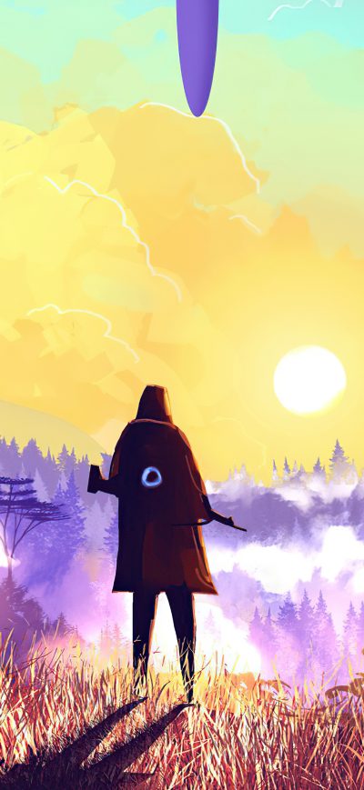 Fond d'écran End Of Humanity 4k sur iPhone