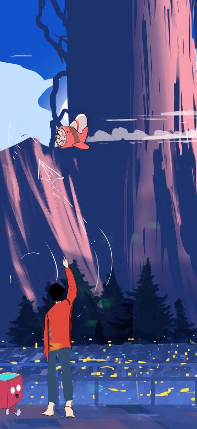 Fond d'écran iPhone Magical Skybound Dreams