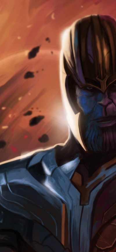 Fond d'écran iPhone Avengers Endgame Thanos 4k 2019
