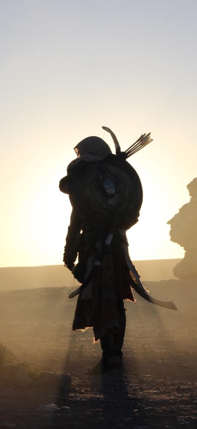 Fond d'écran iPhone Assassins Creed Origins 4k