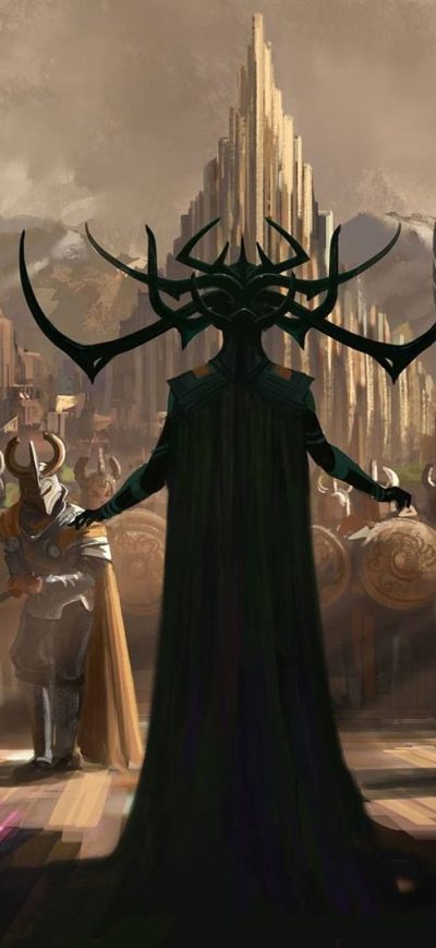 Fond d'écran iPhone Marvels Thor Ragnarok Concept Art