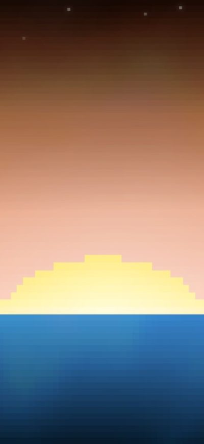 Fond d'écran iPhone 8 Bit Minimalism