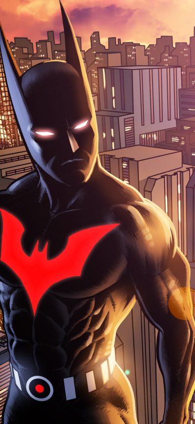 Fond d'écran iPhone Batman Beyond Gotham City