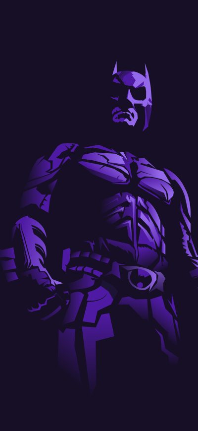 Fond d'écran iPhone Batman 4k Minimalism Art