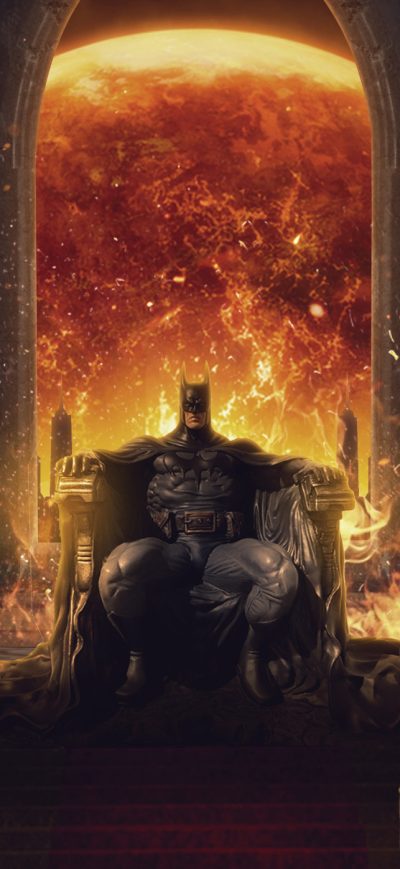 Fond d'écran Bat Throne sur iPhone