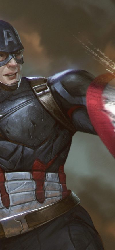 Fond d'écran iPhone Captain America Shield Artwork HD