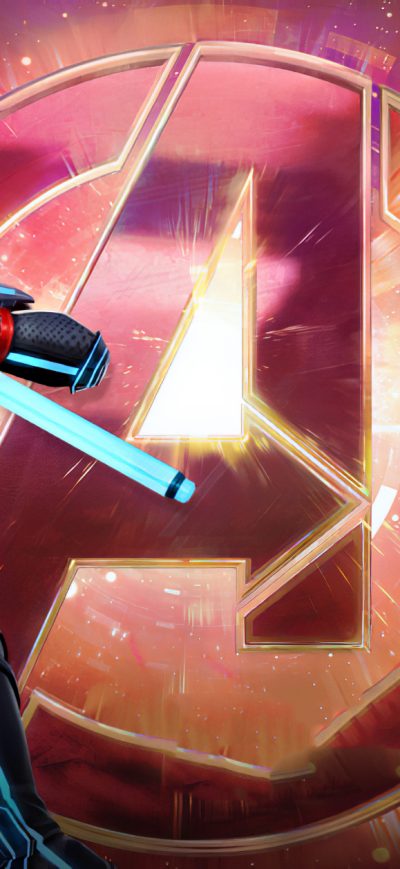 Fond d'écran iPhone Black Widow Marvel Super War