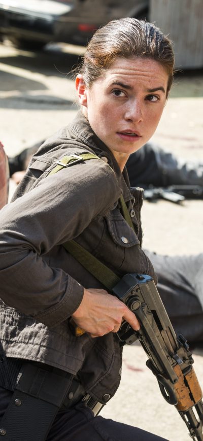 Fond d'écran iPhone Lindsey Garrett In The Walking Dead 5k