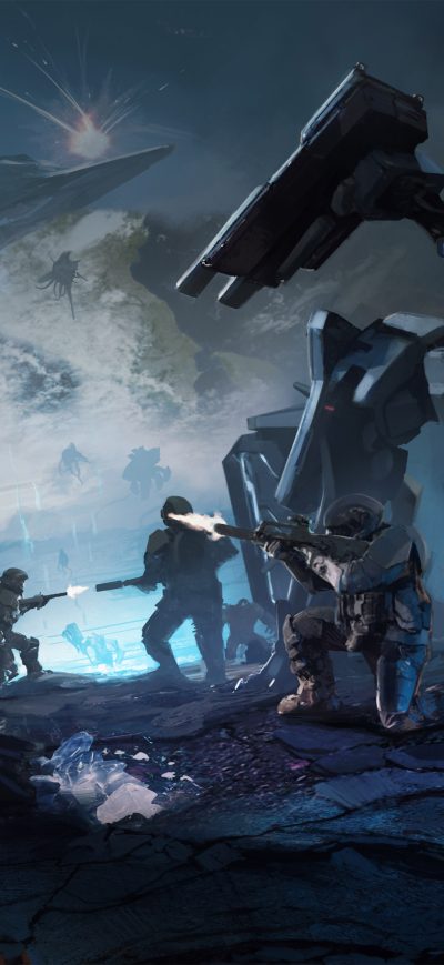 Fond d'écran iPhone Halo Wars 2 Operation Spearbreaker Engagement