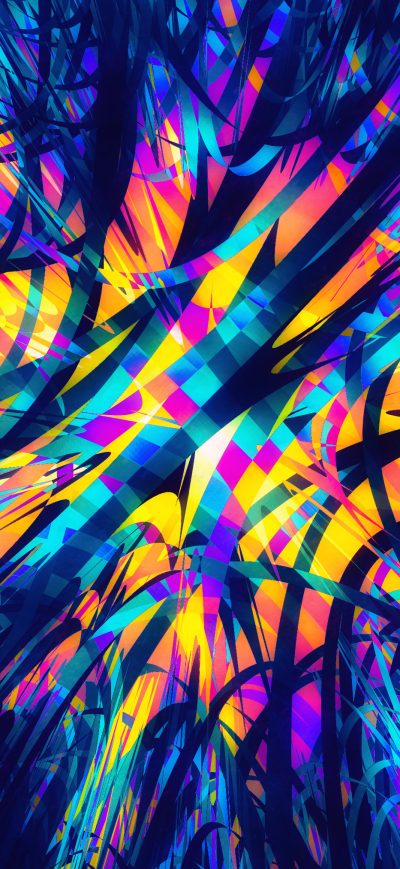 Fond d'écran iPhone Abstract Destruction 4k
