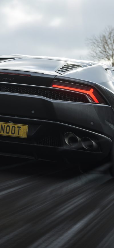 Fond d'écran iPhone Lamborghini Huracan LP 610 Forza Horizon 4