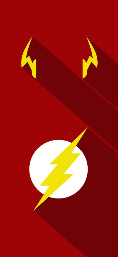Fond d'écran iPhone Flash Minimalism Poster