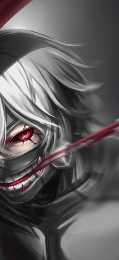 Fond d'écran iPhone Tokyo Ghoul Kaneki Ken 4k