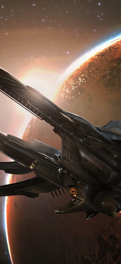 Fond d'écran iPhone Star Citizen 4k Artwork