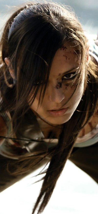 Fond d'écran iPhone Tomb Raider Lara Croft Cosplay