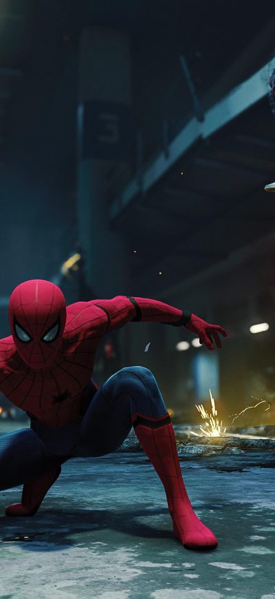 Fond d'écran iPhone Spiderman 4k Ps4