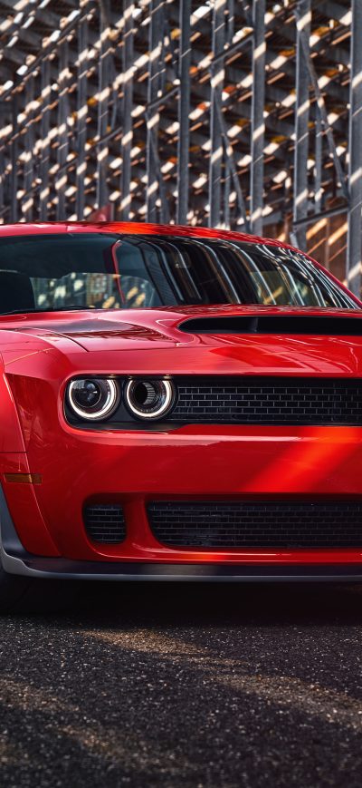 Fond d'écran iPhone Dodge Challenger SRT 2018