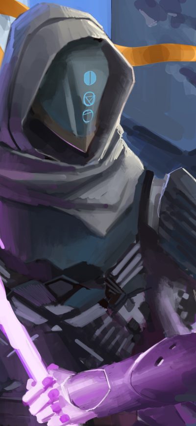 Fond d'écran iPhone Destiny 2 Nightstalker Art
