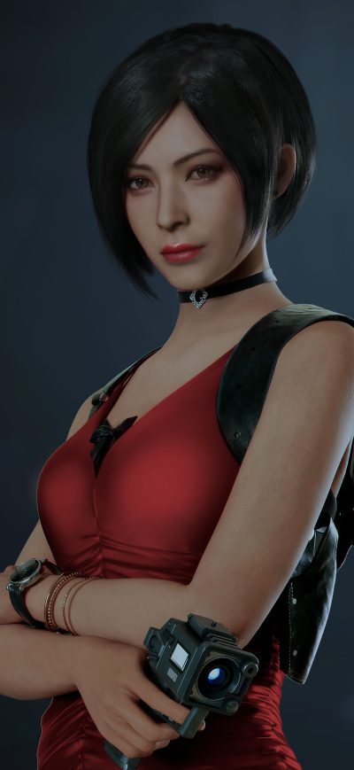 Fond d'écran iPhone Ada Wong Resident Evil 2 5k