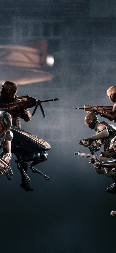 Fond d'écran Eximius Seize TThe Frontline sur iPhone