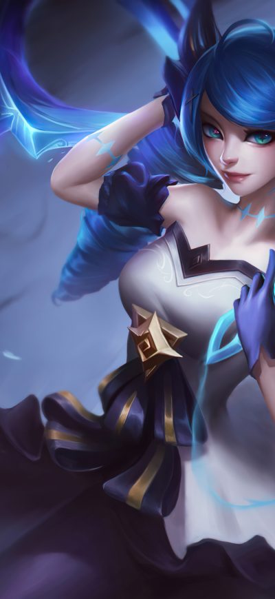Fond d'écran iPhone Gwen League Of Legends 5k