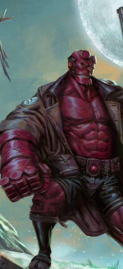 Fond d'écran iPhone Hellboy 2023