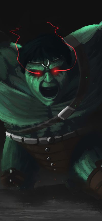 Fond d'écran iPhone Hulk Angry 4k