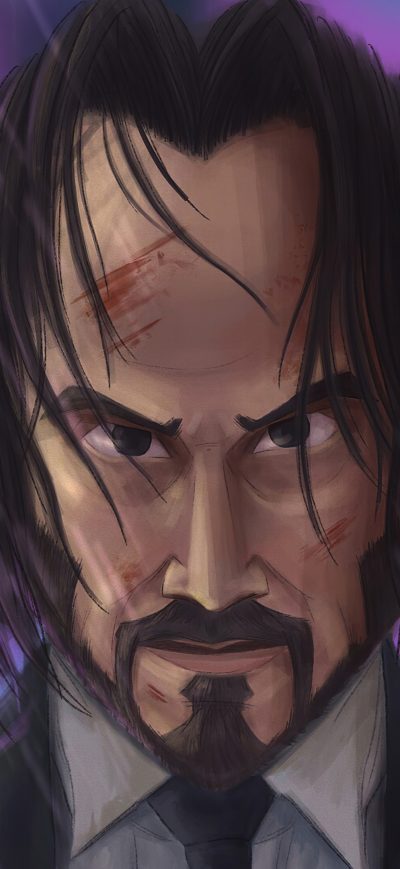 Fond d'écran John Wick4k 2020 sur iPhone