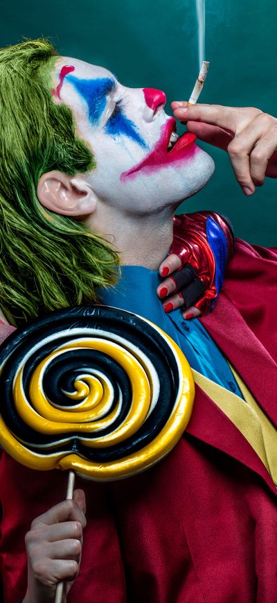 Fond d'écran iPhone Joker And Harley Quinn Cosplay 4k