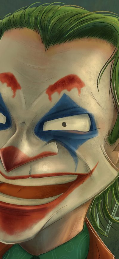 Fond d'écran Joker Hahahahah sur iPhone