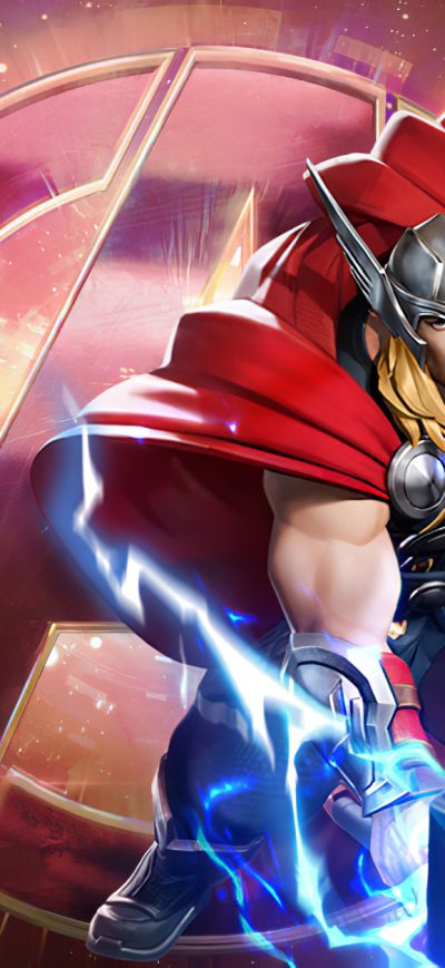 Fond d'écran iPhone Thor Marvel Super War