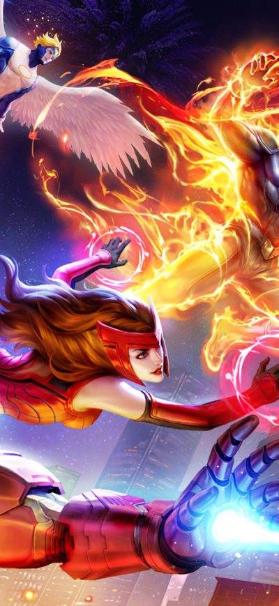 Fond d'écran iPhone Marvel Super War 2020