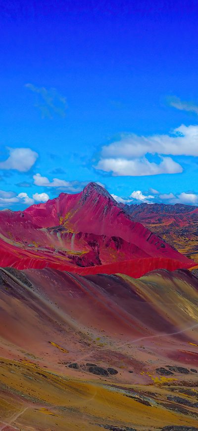 Fond d'écran iPhone Rainbow Mountains In Peru 4k