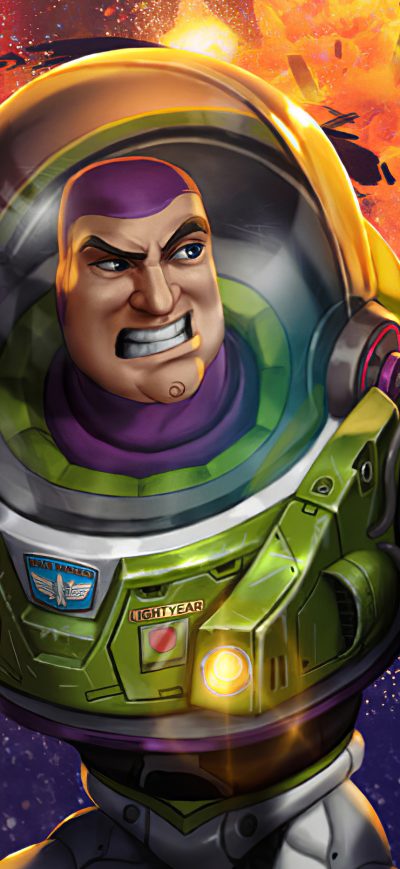 Fond d'écran Buzz Light Year sur iPhone