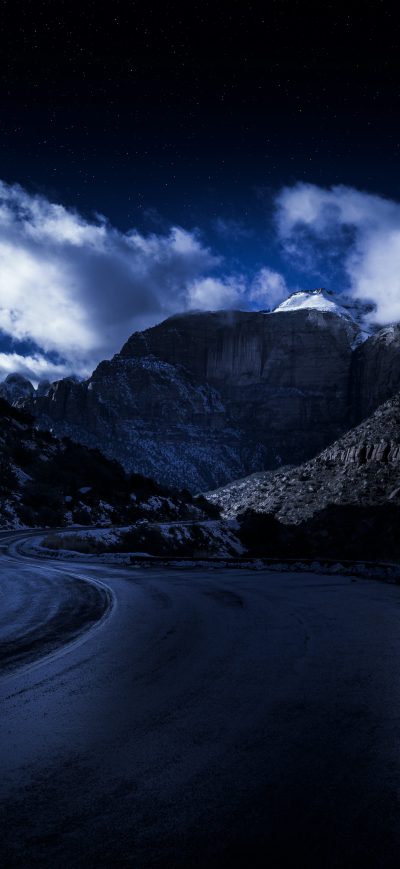 Fond d'écran iPhone Zion National Park 8k