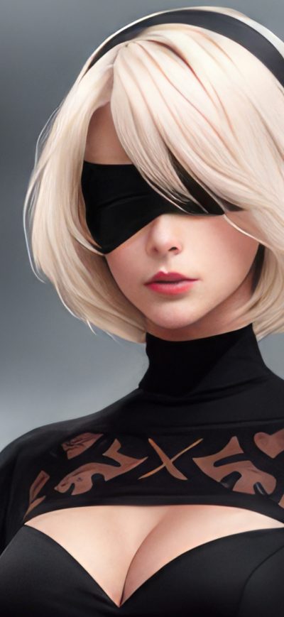 Fond d'écran iPhone 4k 2B NieR Automata Artwork