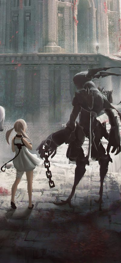 Fond d'écran iPhone Nier Reincarnation