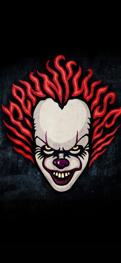 Fond d'écran iPhone Pennywise 4k