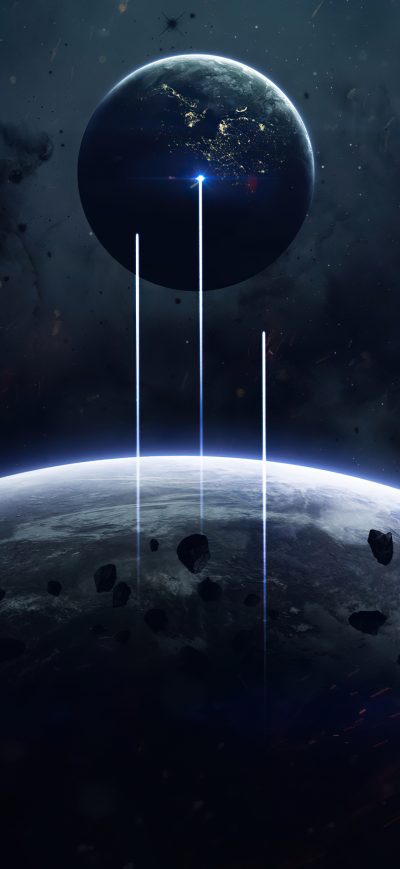 Fond d'écran iPhone Outside Space Planet