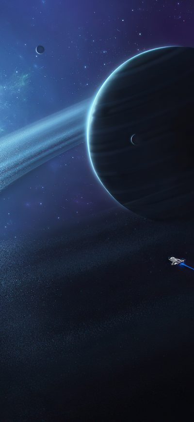 Fond d'écran iPhone Project Nebula 4k