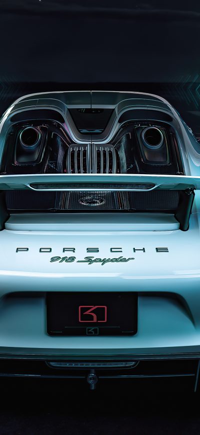 Fond d'écran iPhone Porsche 918 Spyder 8k