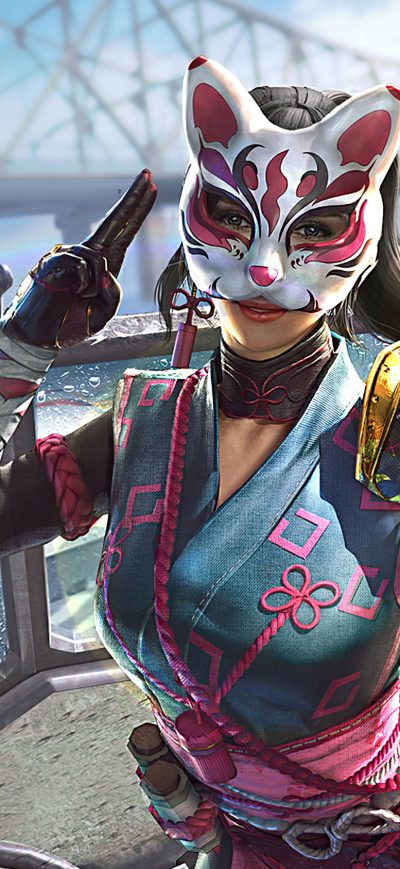 Fond d'écran iPhone Pubg Ninja Girl