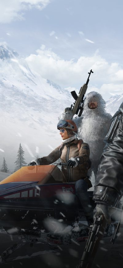 Fond d'écran iPhone PlayerUnknowns Battlegrounds Vikendi Edition 4k