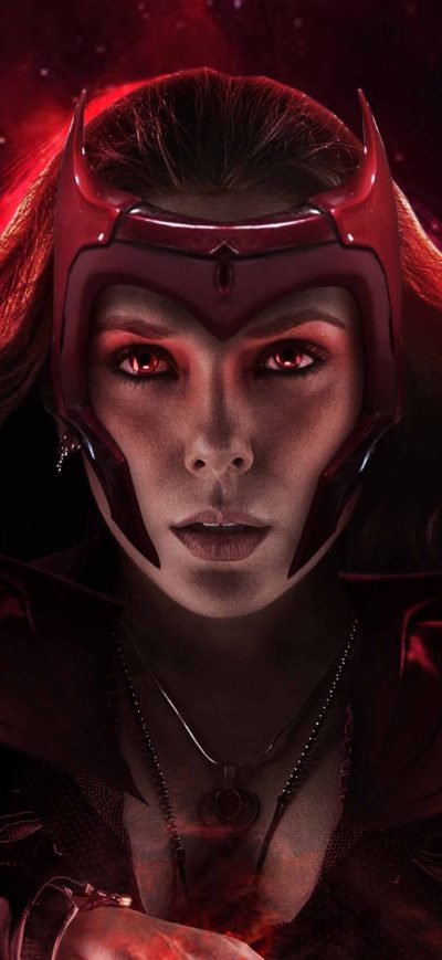 Fond d'écran iPhone The Scarlet Witch 4k