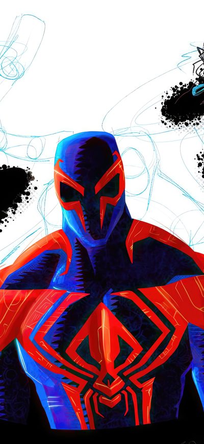 Fond d'écran iPhone Spiderman Across The Spider Verse X Spot