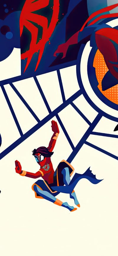 Fond d'écran iPhone Gwen Stacy Miles Morales Spiderman 2099 Miguel O Hara Spider Punk